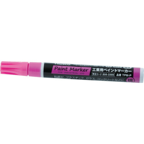 ＴＲＵＳＣＯ　工業用ペイントマーカー油性中字　桃 TPM-P