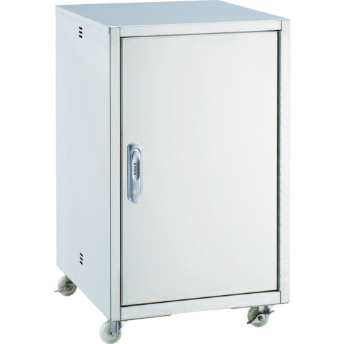 ＴＲＵＳＣＯ ＳＵＳ３０４ ダイヤルロック式薬品庫 ４５０×５００×７５０ SW-K-DL