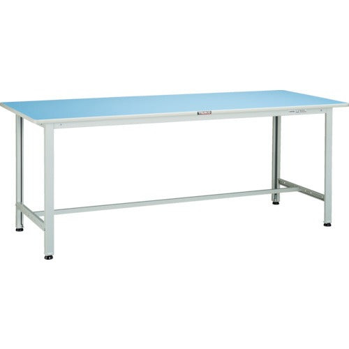 ＴＲＵＳＣＯ　軽荷重作業台（１８０ｋｇ）ＢＯ型　１２００Ｘ６００ＸＨ７４０　基本タイプ　ホワイト色 BOR-1260