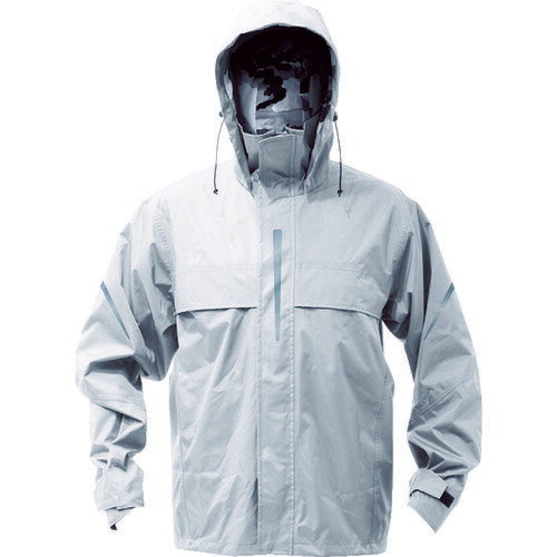 ＴＲＵＳＣＯ　ベンチレーション（通気口）付レインスーツ　シルバー　Ｓ TRW360-71-S