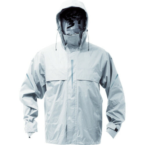 ＴＲＵＳＣＯ　ベンチレーション（通気口）付レインスーツ　シルバー　ＬＬ TRW360-71-LL