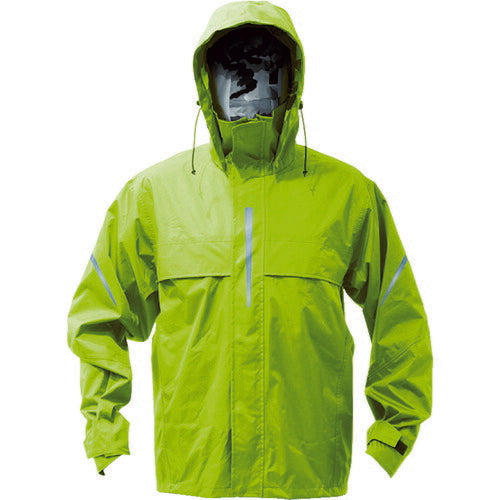 ＴＲＵＳＣＯ　ベンチレーション（通気口）付レインスーツ　ライム　Ｓ TRW360-84-S