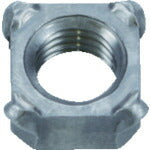 ＴＲＵＳＣＯ　四角溶接ナット　１Ｄ　スチール生地　Ｍ５　パイロット無し　４０個入 TBW14-0005