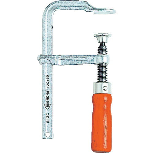 ＴＲＵＳＣＯ　エホマクランプ　木ハンドル　最大口開１０００ｍｍ深さ１２０ｍｍ SG-100C